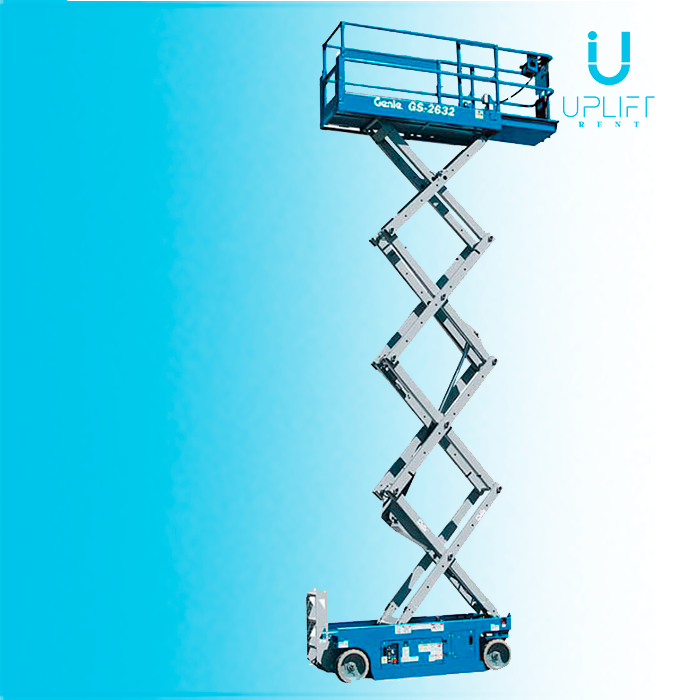 Renta plataforma elevadora tijera Genie 1930 en Jalisco | Uplift Rentals