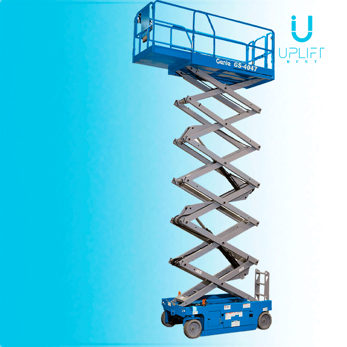 Renta plataforma elevadora tijera Genie 2632 en Jalisco | Uplift Rentals