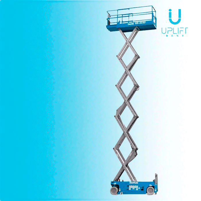 Renta plataforma elevadora tijera Genie 2632 en Jalisco | Uplift Rentals